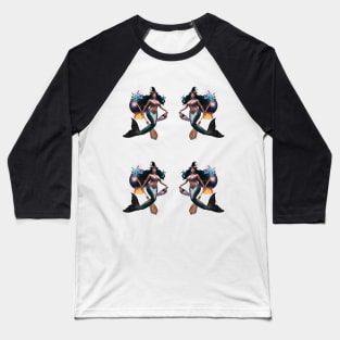 Sea Witch Mermaid Sirenas Baseball T-Shirt